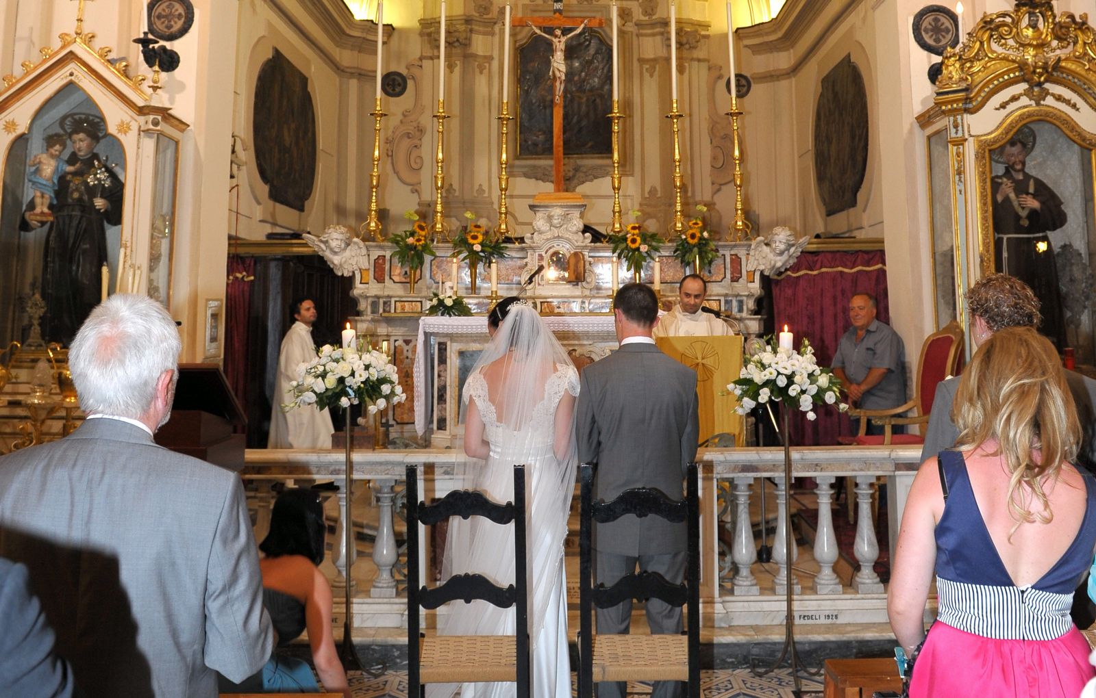 Amalfi Church Wedding