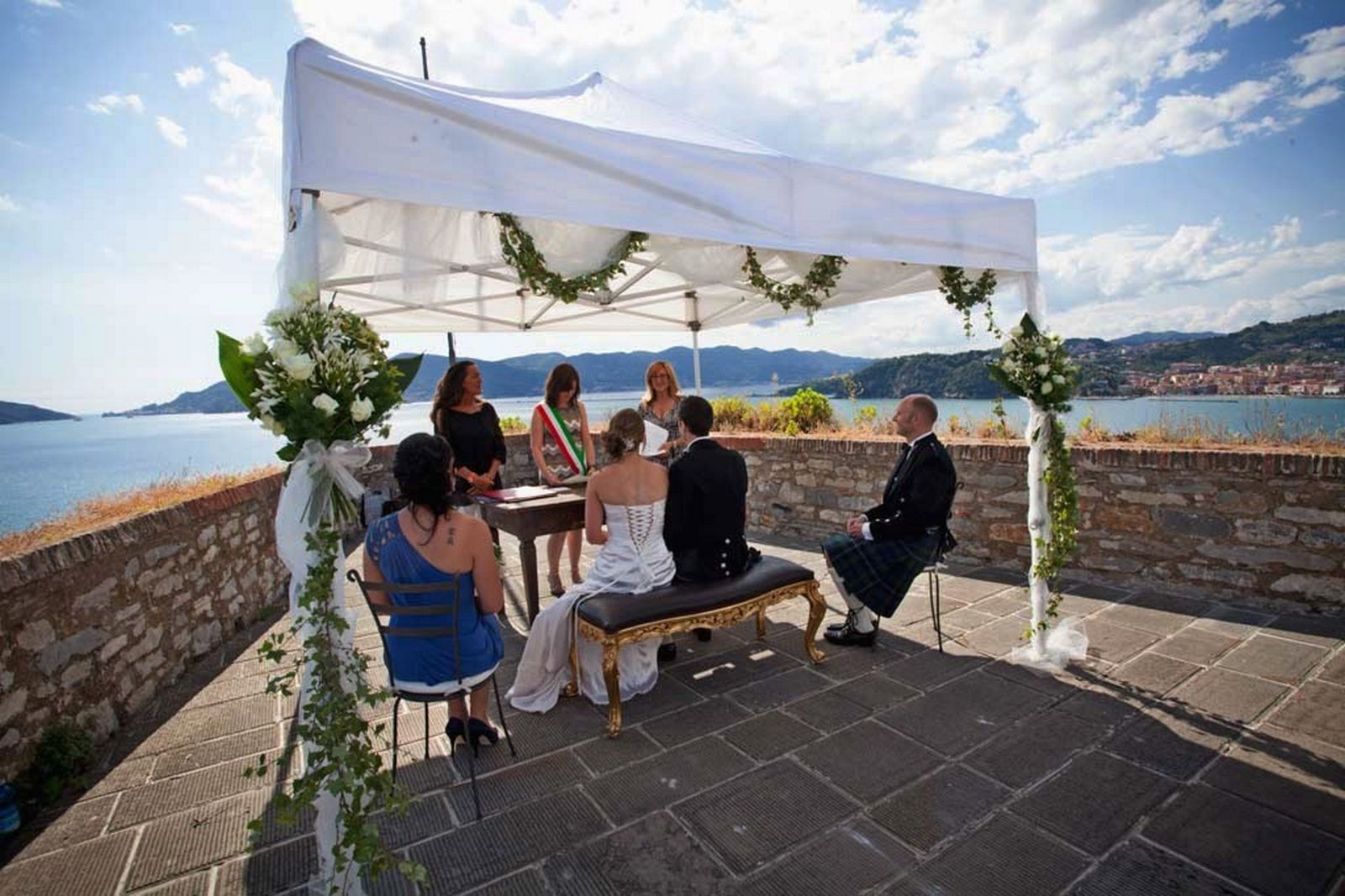 Lerici castle wedding